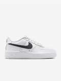 Sapatilhas Nike Air Force 1 Low Tech Brancas e Pretas J�nior