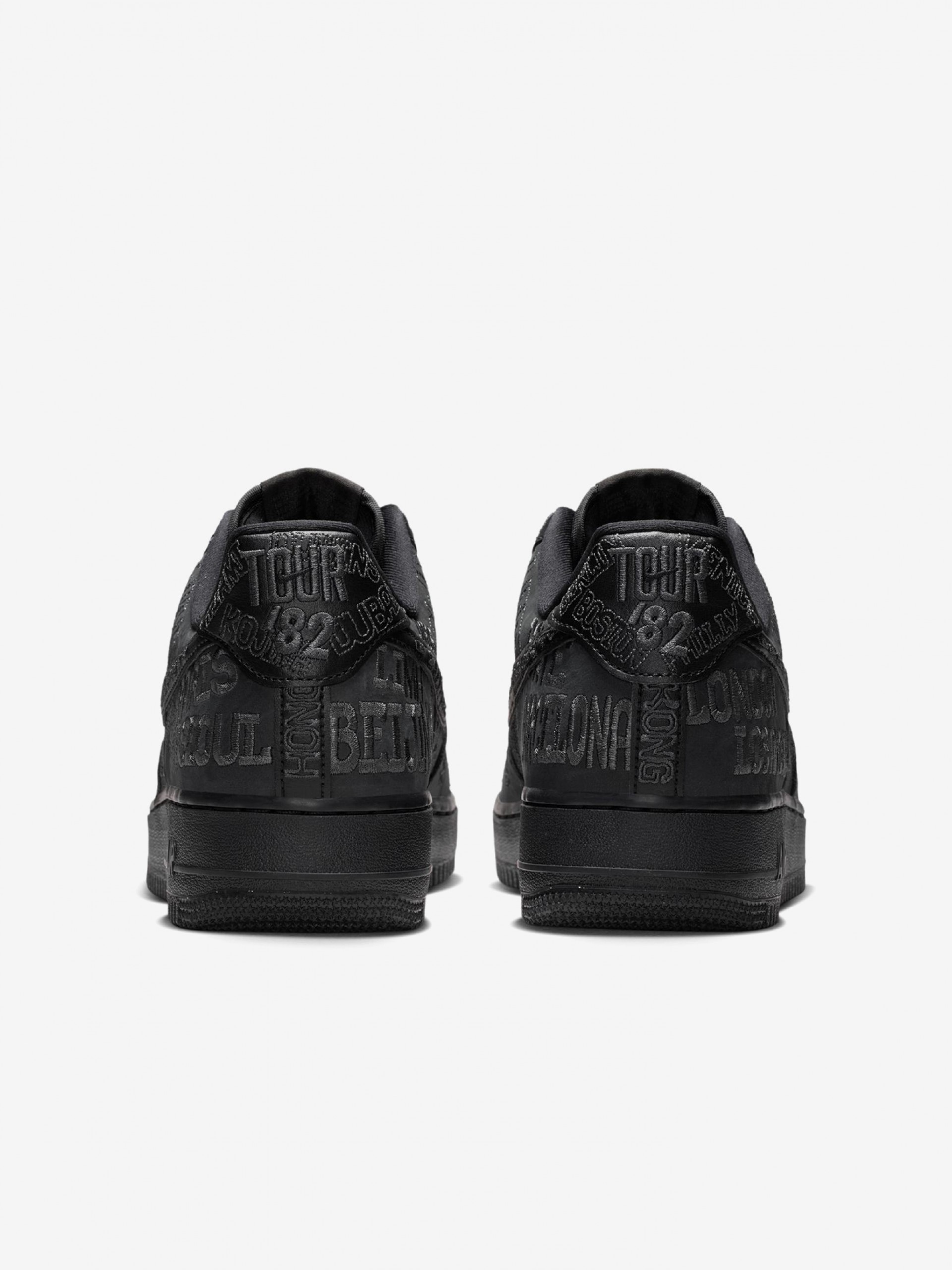 Sapatilhas Nike Air Force 1 07 LV8 Pretas e Cinzentas Para Homem