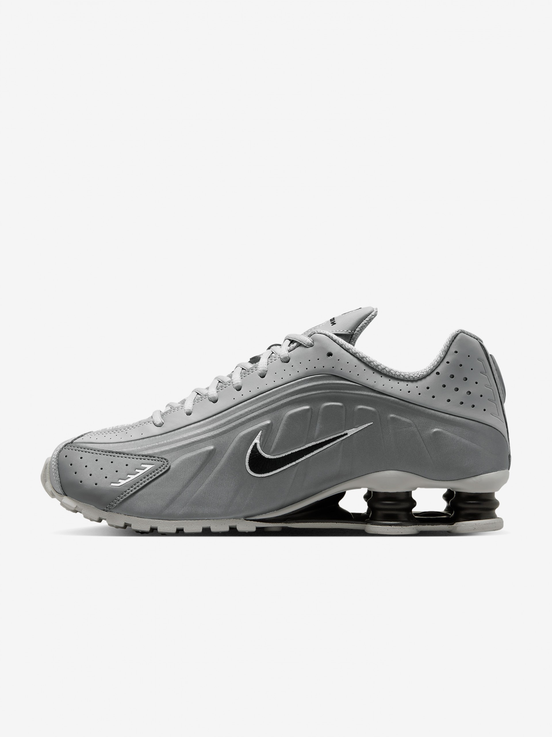 Nike Shox R4 Grey Sneakers For Men