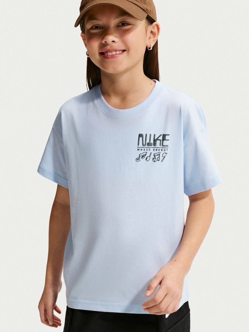 Nike Swoosh Max90 Junior Blue T-shirt