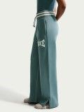 Nike Sportswear Phoenix Fleece Wide Leg Mid-Rise Green Trousers For Women