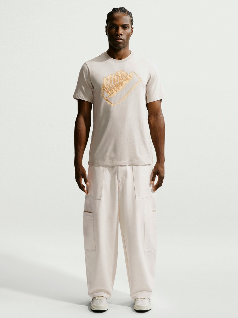 Camiseta Nike Sportswear Beige Para Hombre