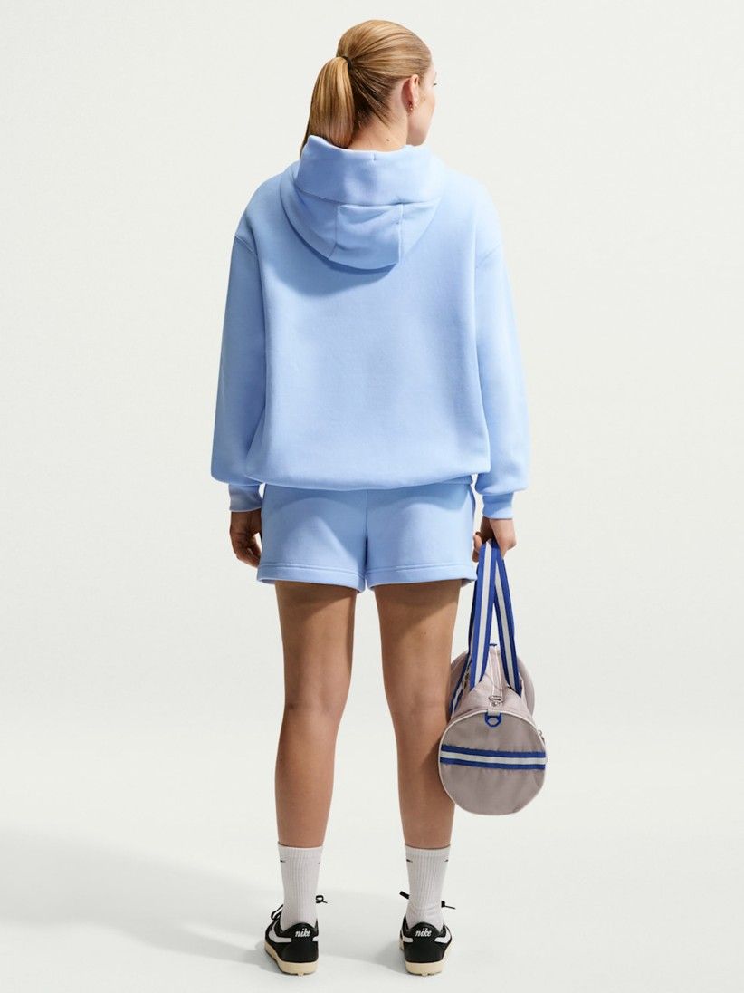 Nike Sportswear Phoenix Fleece Blue Hoodie For Women