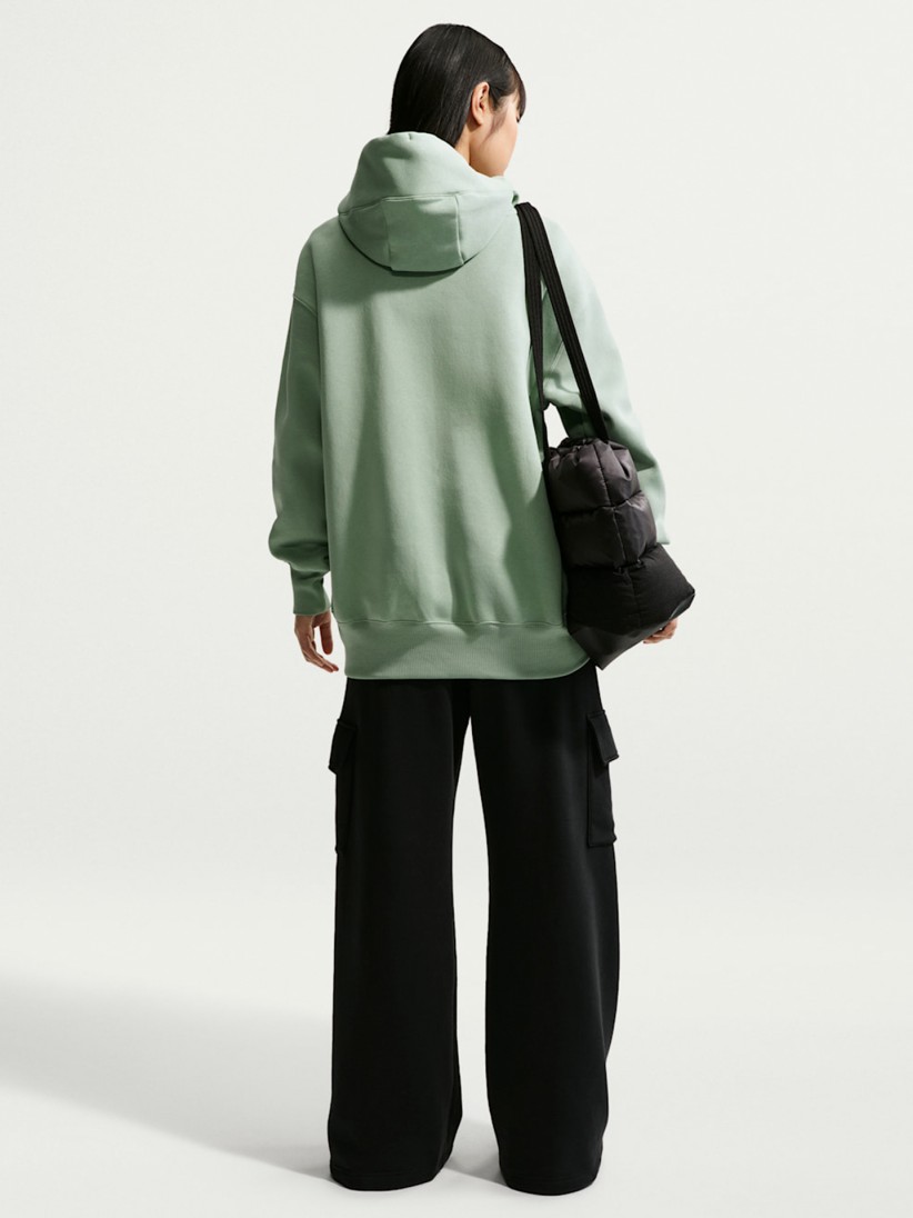 Camisola com Capuz Nike Sportswear Phoenix Fleece Verde Para Mulher