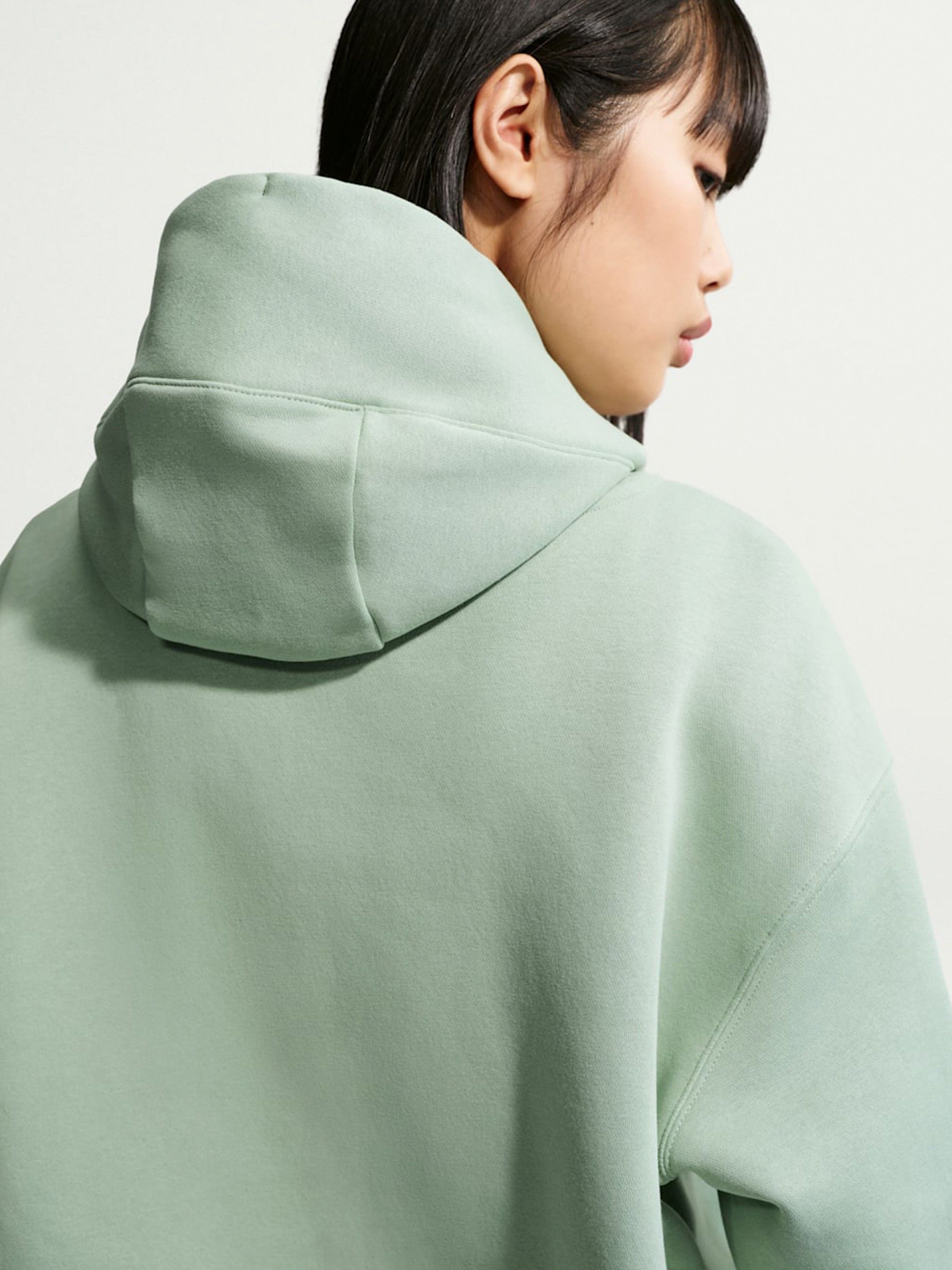 Nike Sportswear Phoenix Fleece Green Hoodie For Women