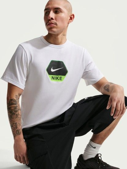 Camiseta Nike Sportswear NSW Graphic Blanca Para Hombre