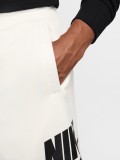 Pantalones Cortos Nike Club French Terry Blancos Para Hombre