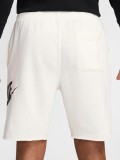 Pantalones Cortos Nike Club French Terry Blancos Para Hombre