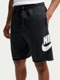Pantalones Cortos Nike Club French Terry Negros Para Hombre