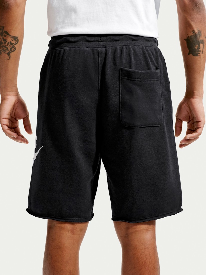 Pantalones Cortos Nike Club French Terry Negros Para Hombre