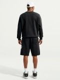 Pantalones Cortos Nike Club French Terry Negros Para Hombre