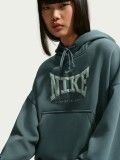Camisola com Capuz Nike Sportswear Phoenix Fleece Verde Para Mulher
