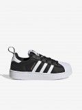 Zapatillas Adidas Superstar Quickon EL C Negras y Blancas