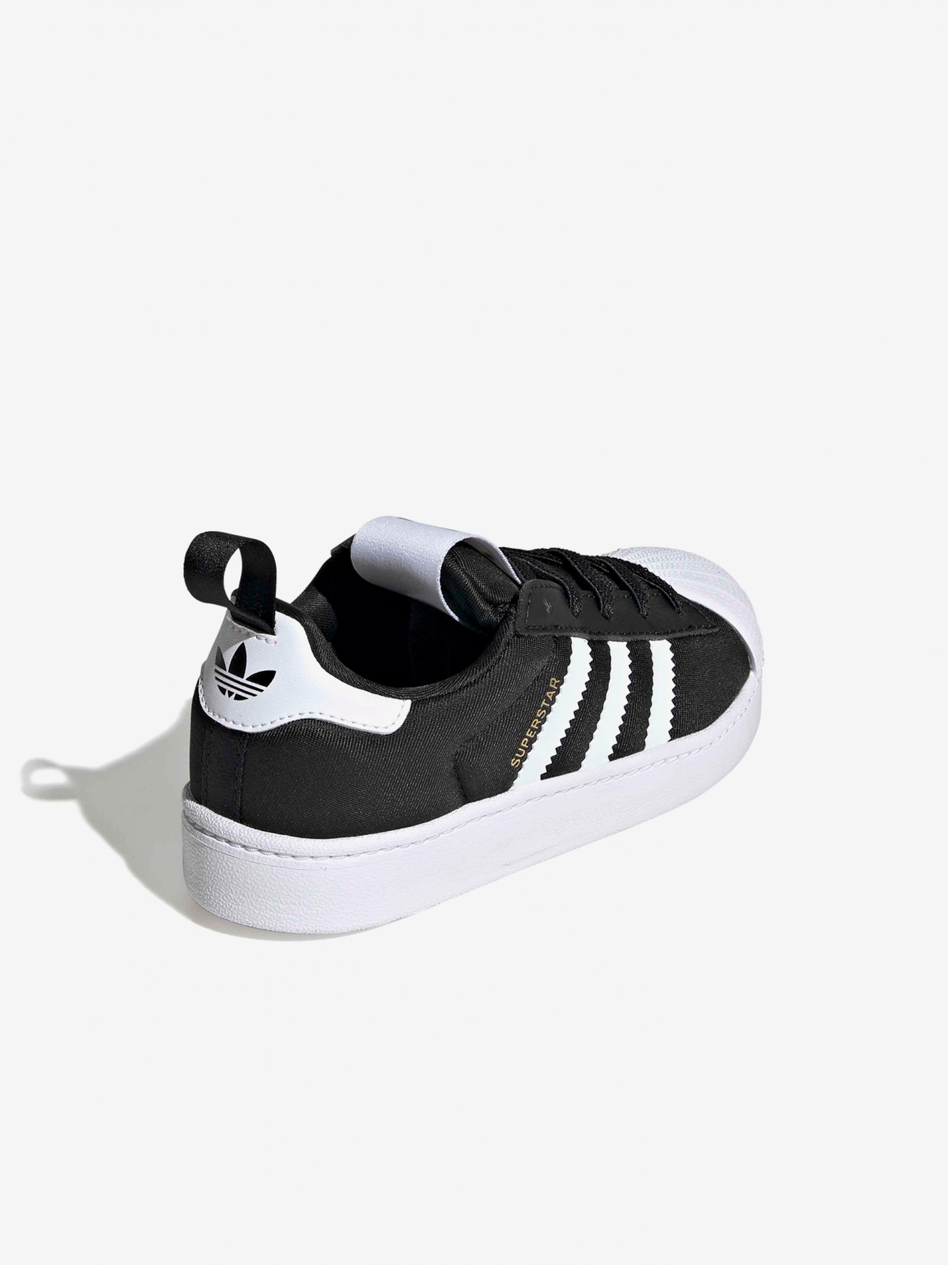 Adidas Superstar Quickon EL C Black and White Sneakers