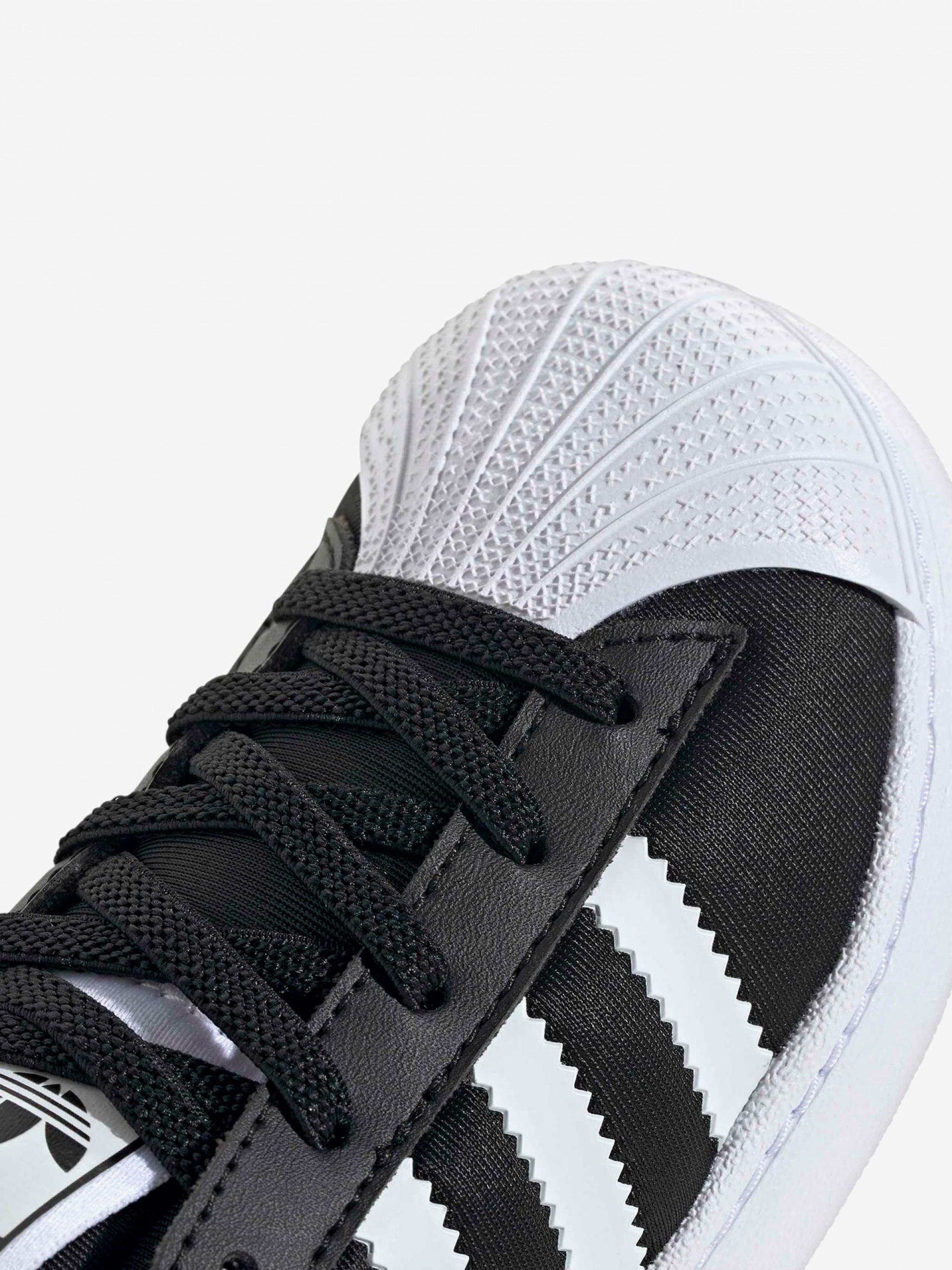Zapatillas Adidas Superstar Quickon EL C Negras y Blancas