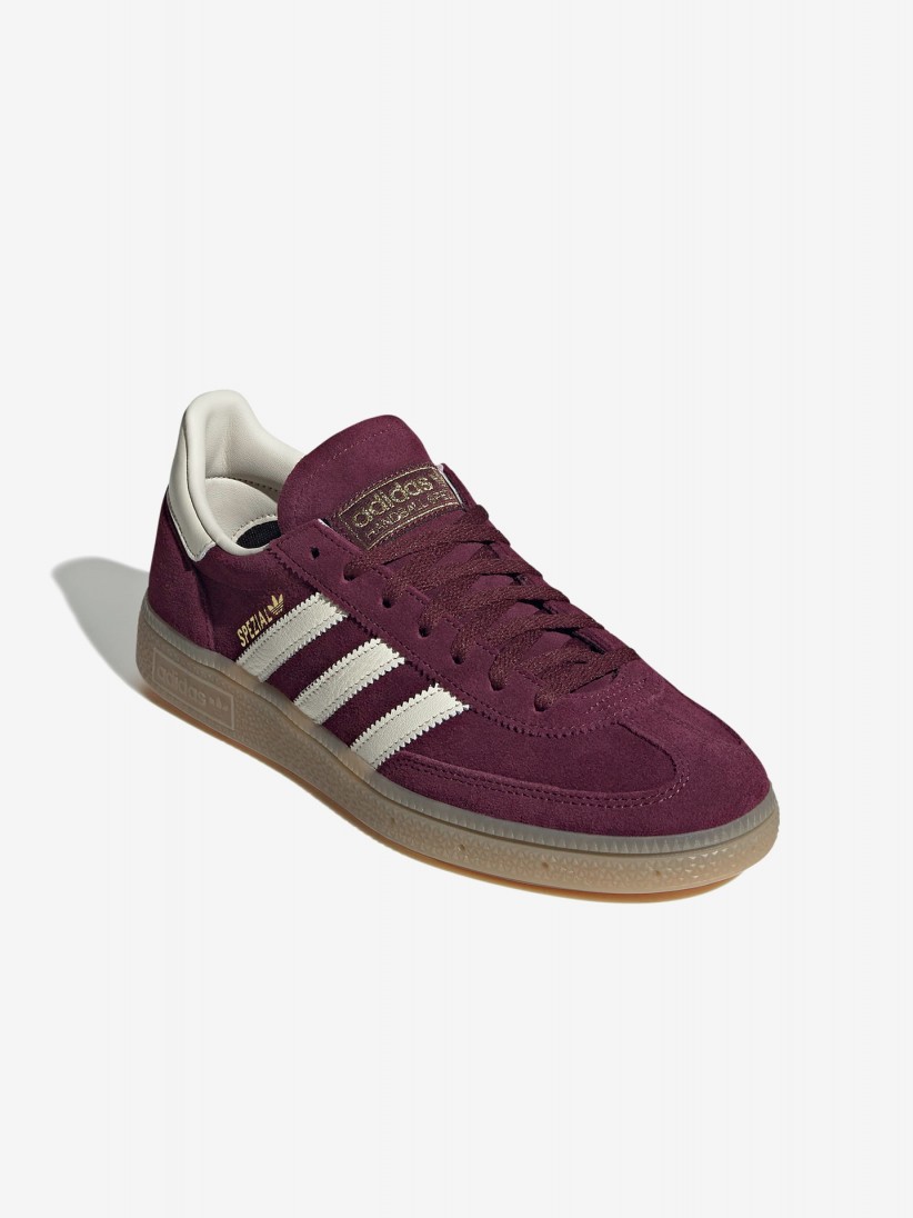 Zapatillas Adidas Handball Spezial W Burdeos y Beige