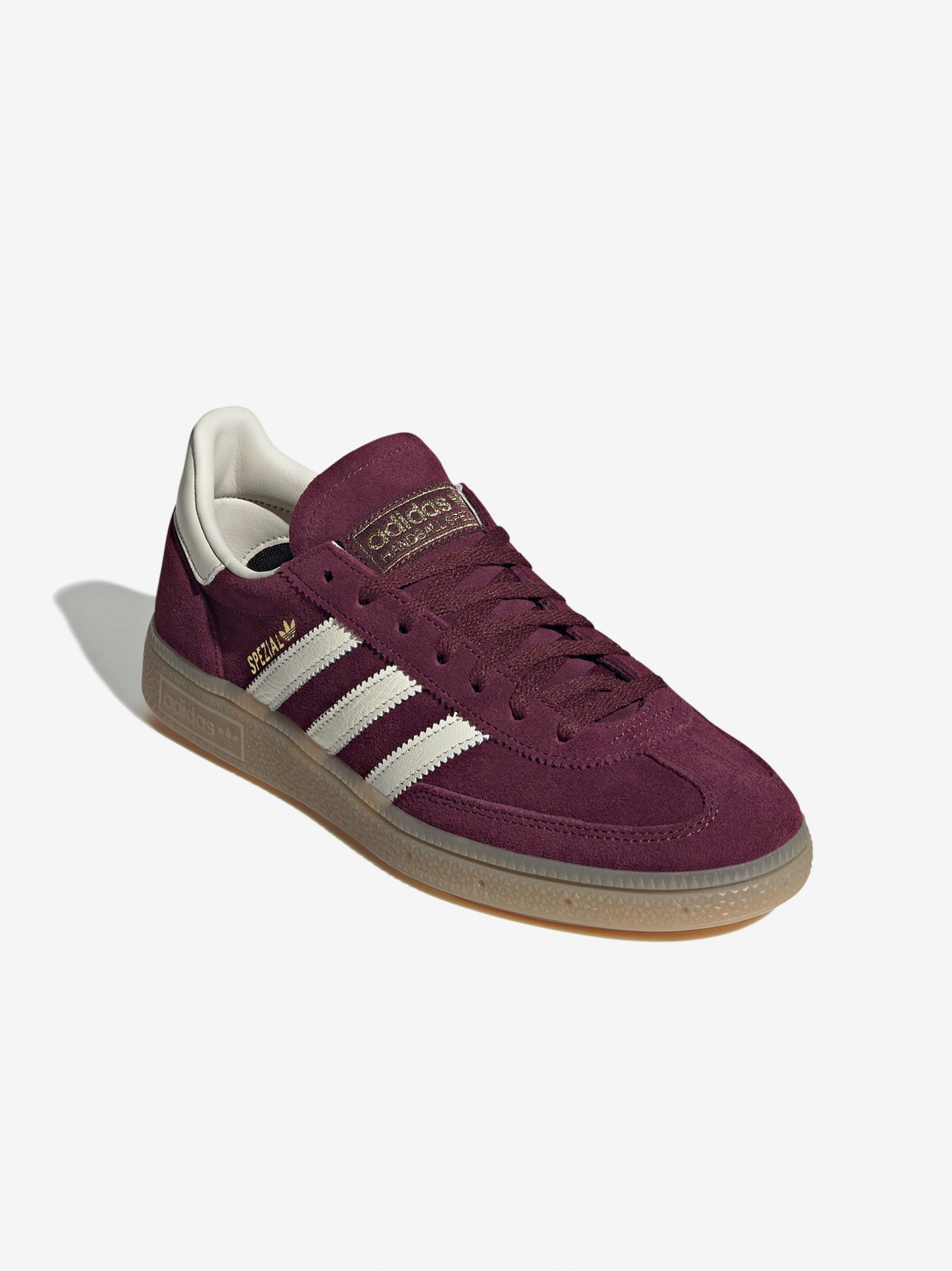 Sapatilhas Adidas Handball Spezial W Bordeaux e Bege