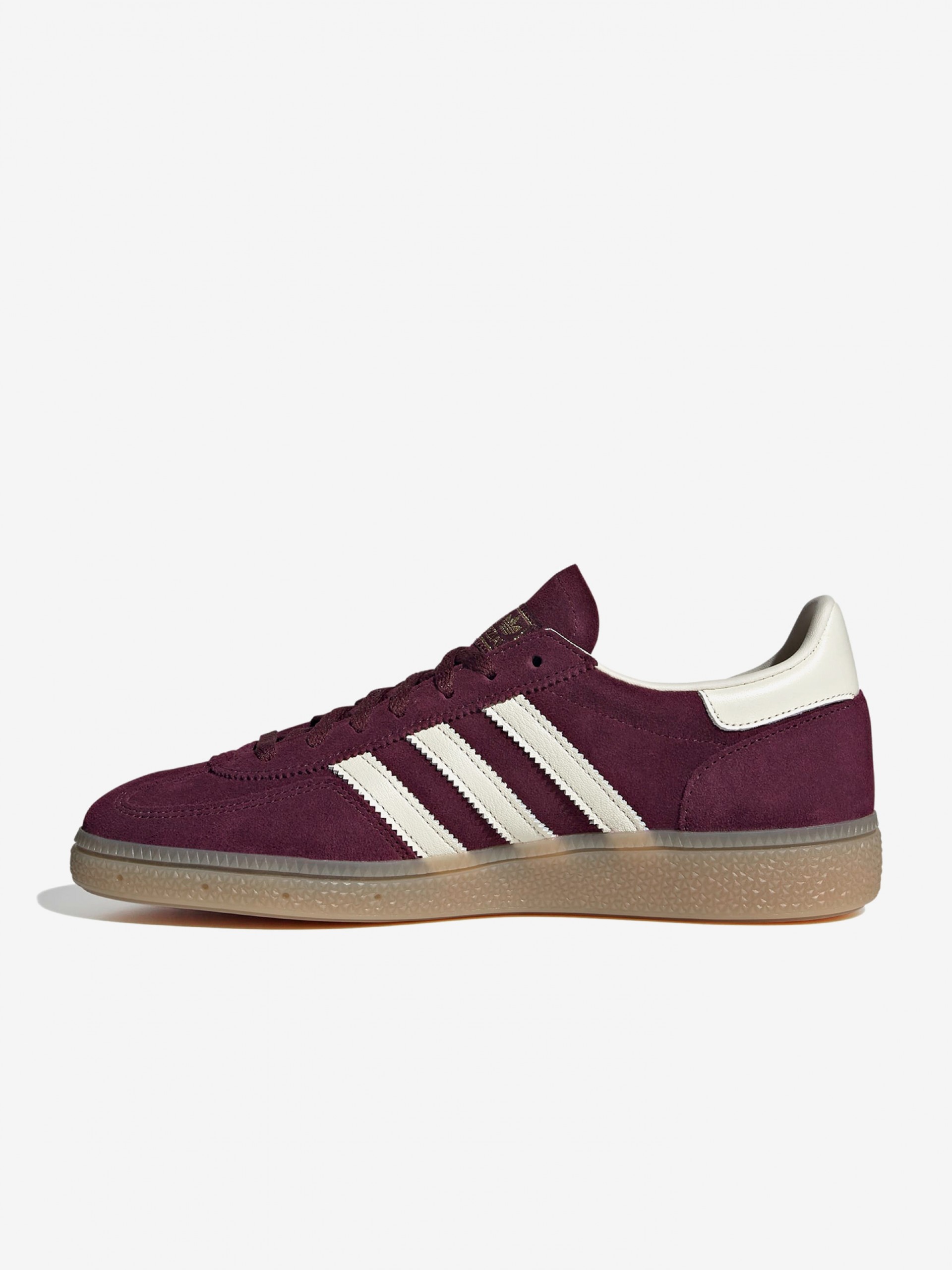 Adidas Handball Spezial W Burgundy and Beige Sneakers
