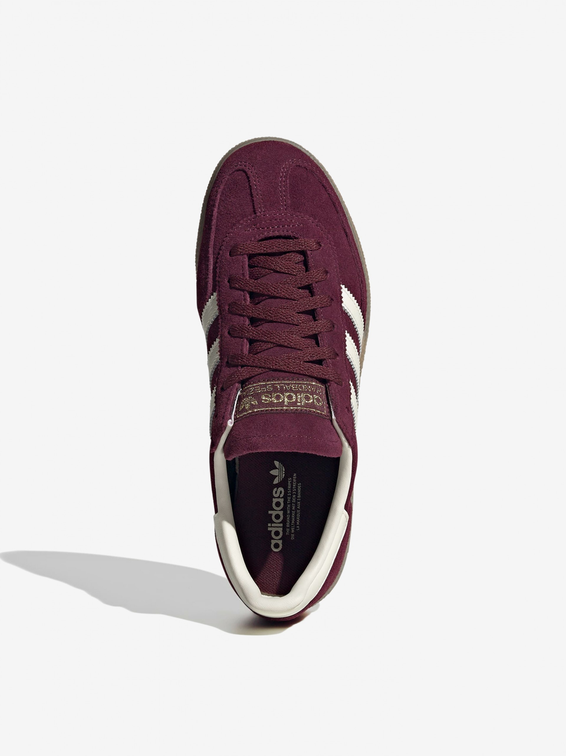 Sapatilhas Adidas Handball Spezial W Bordeaux e Bege