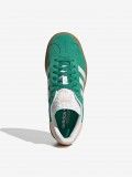 Zapatillas Adidas Gazelle Bold J Verdes y Rosa De Gamuza