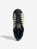 Adidas Superstar II W Yellow and Black Suede Sneakers