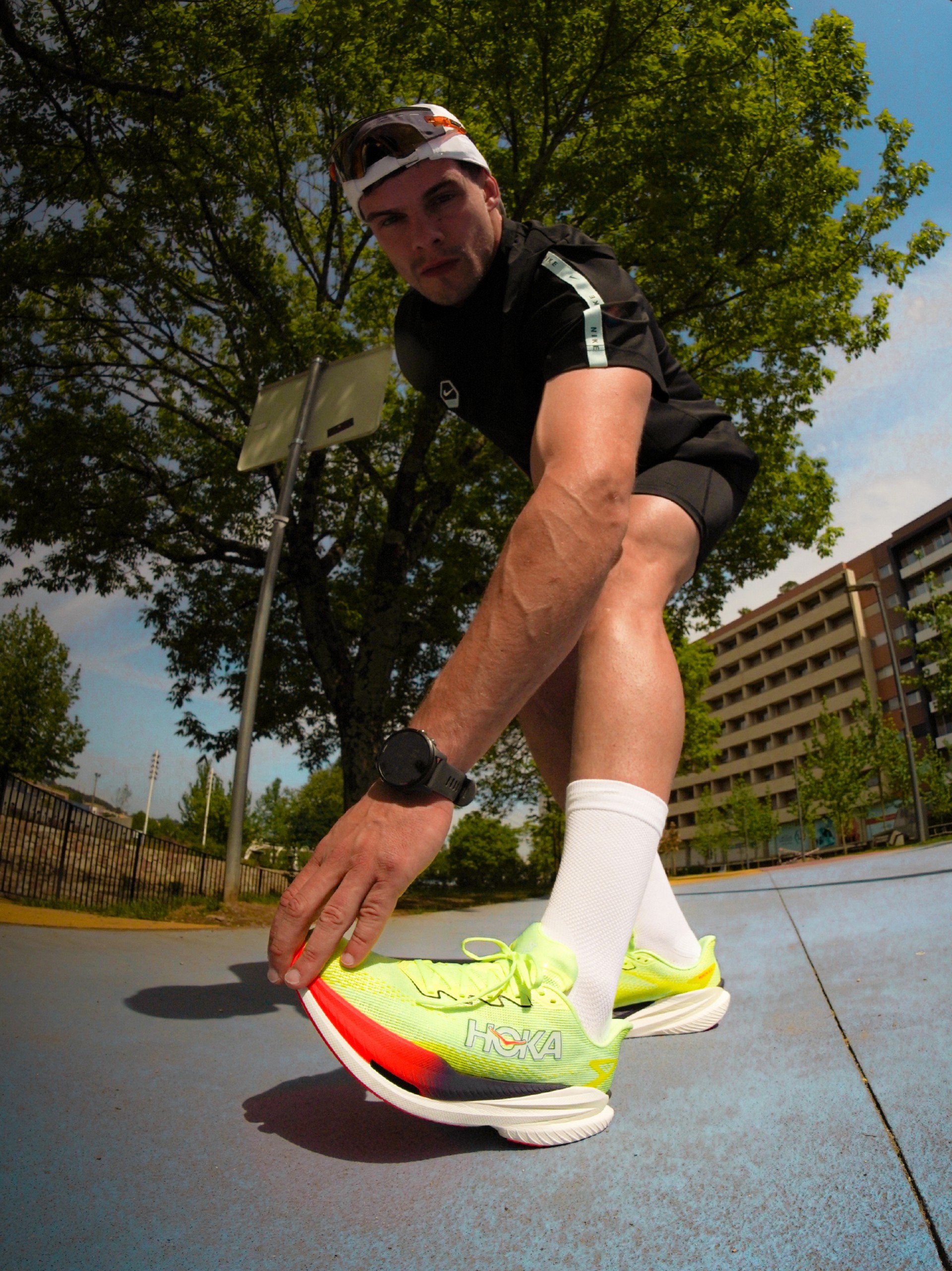 Zapatillas de Running Hoka Mach X 3 M Verdes
