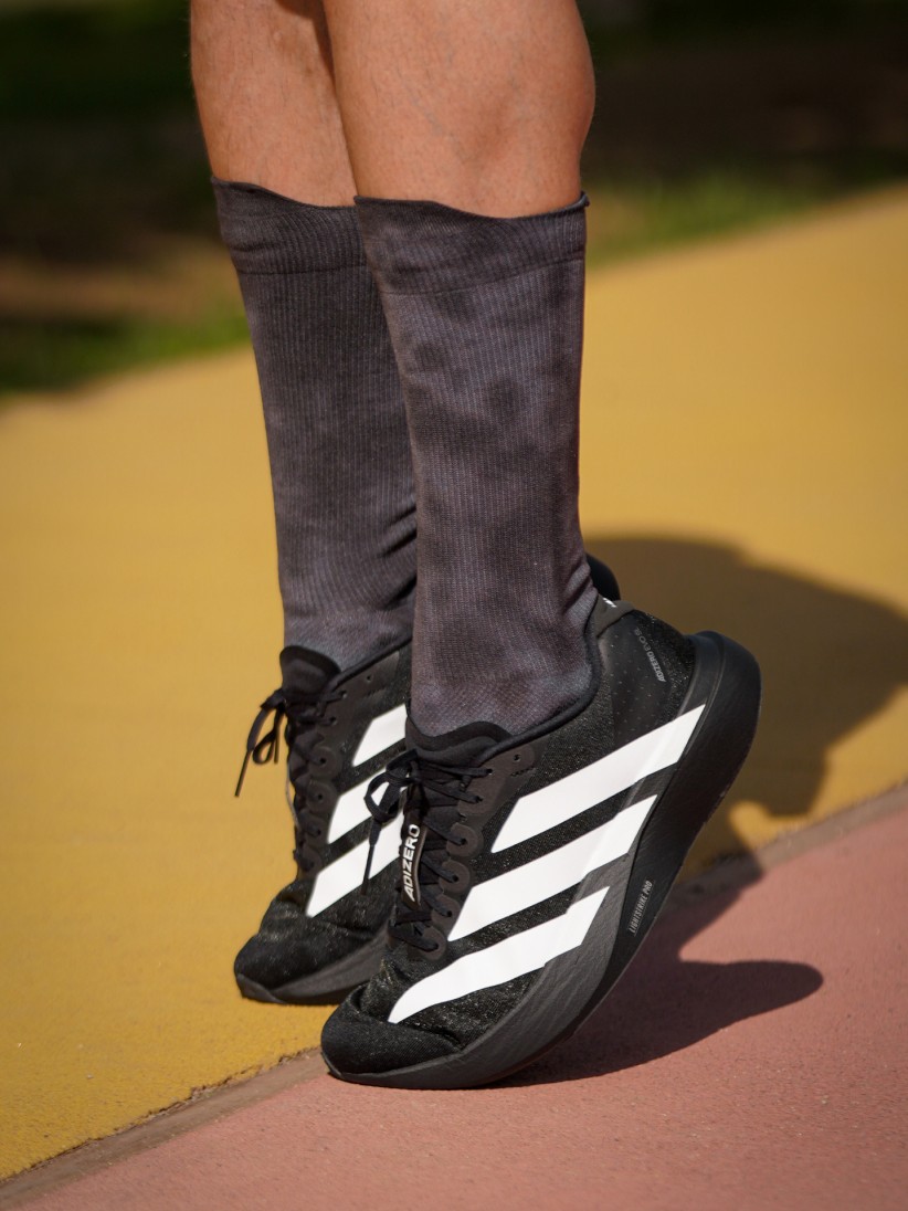 Sapatilhas de Running Adidas Adizero Evo SL Pretas e Brancas Sapatilhas de Running Adidas Adizero Evo SL Pretas e Brancas