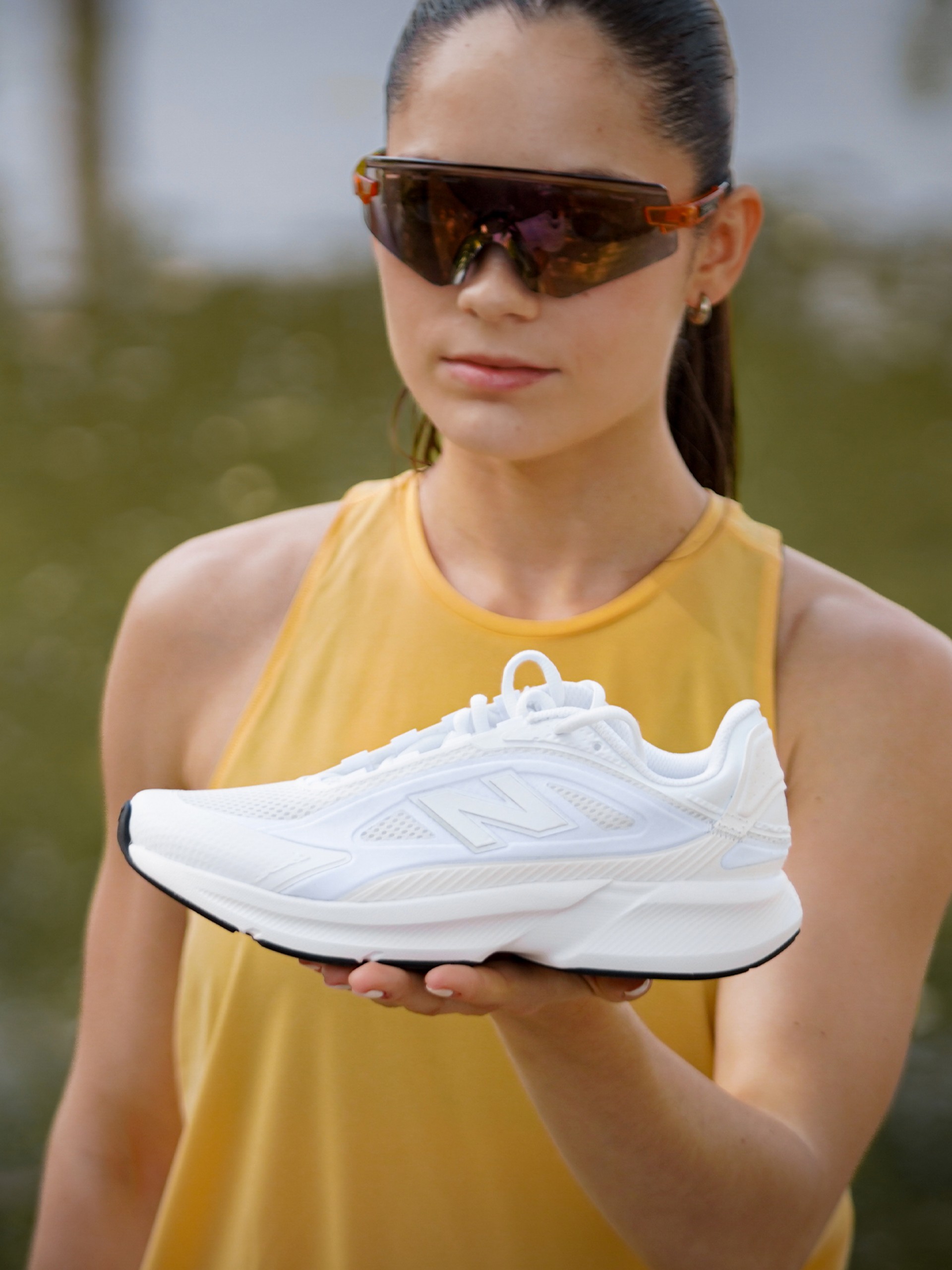 Zapatillas de Entrenamiento New Balance CTLYST v1 Blancas Para Mujer