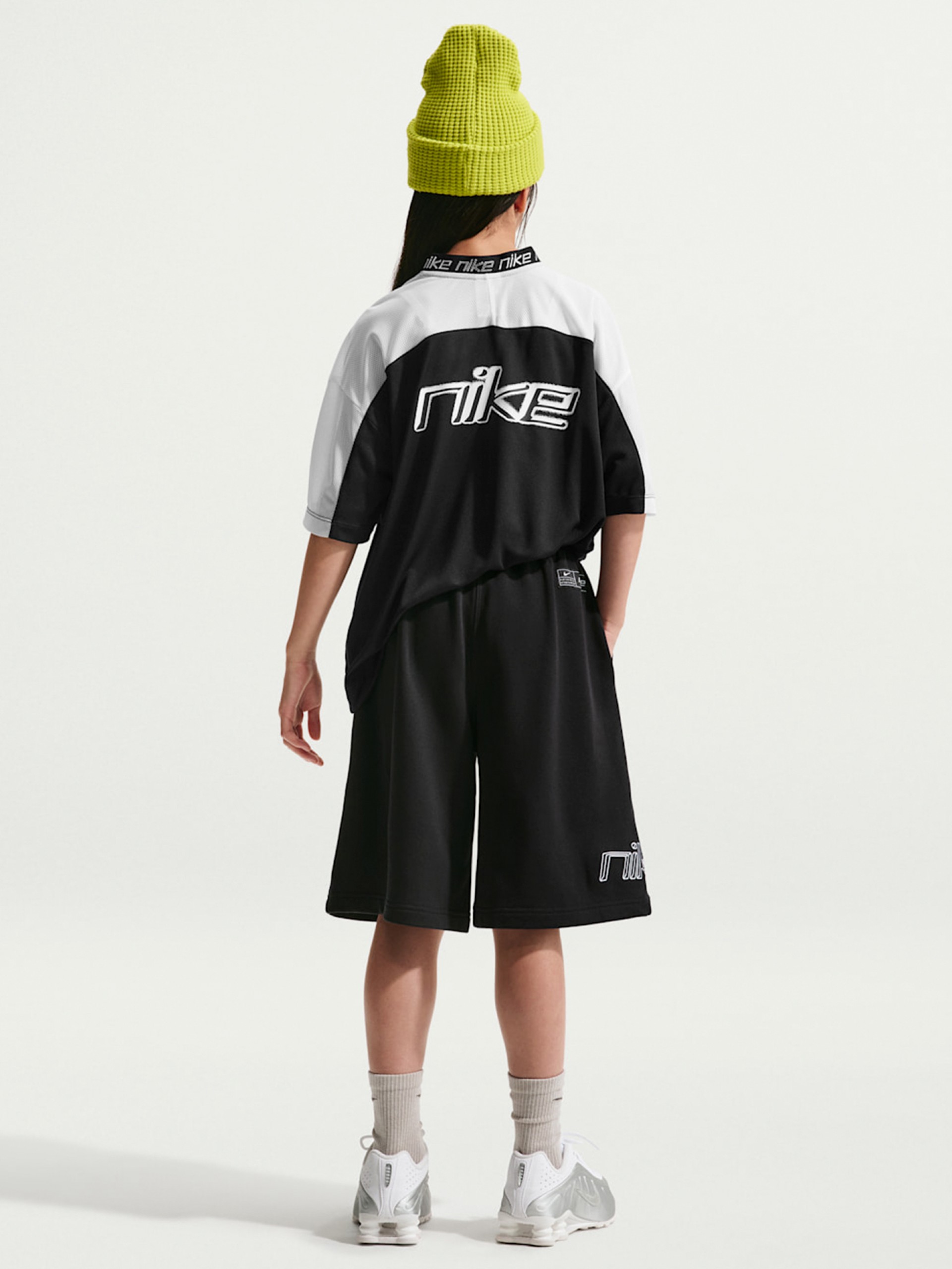 Calções Nike Sportswear Júnior Pretos