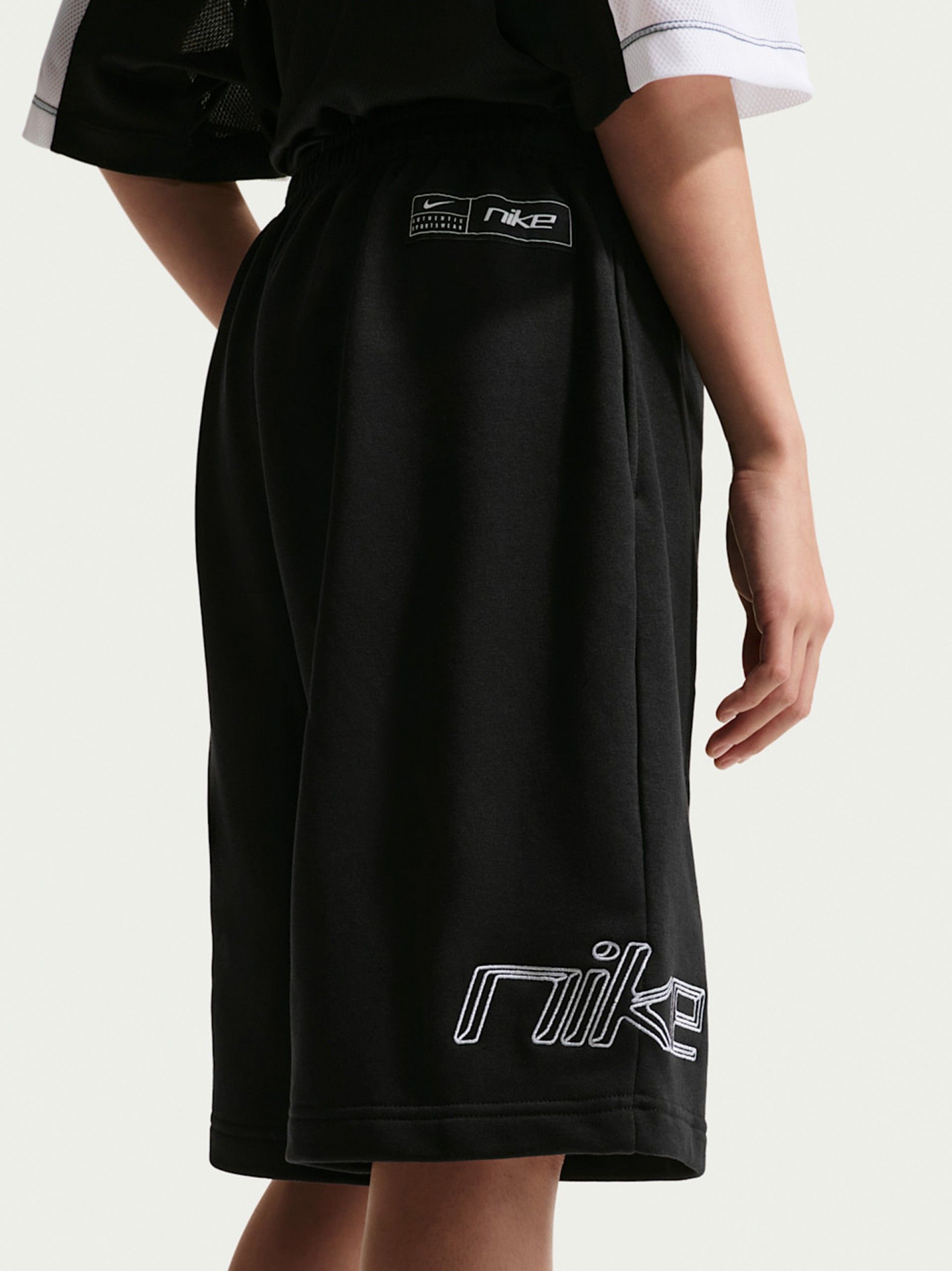 Calções Nike Sportswear Júnior Pretos