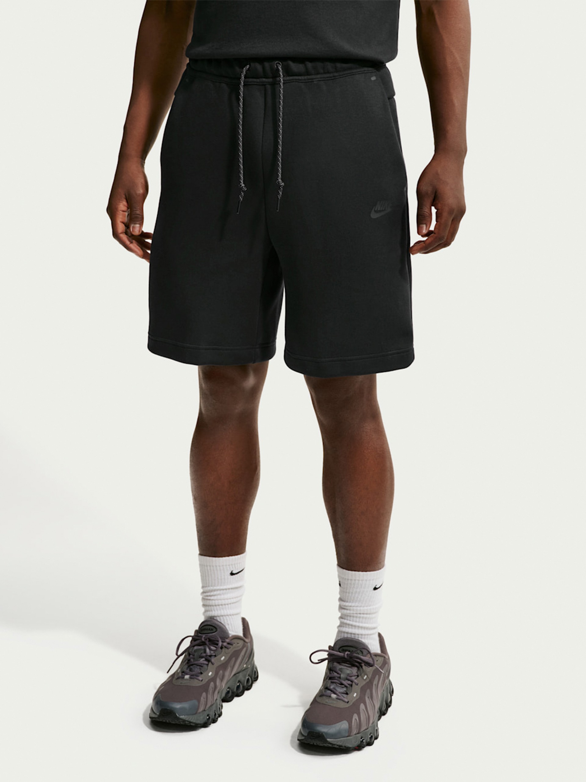 Nike Tech Fleece Black Shorts For Men