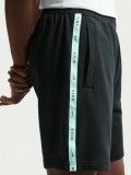 Nike Sportswear French Terry Black and Blue Shorts For Men