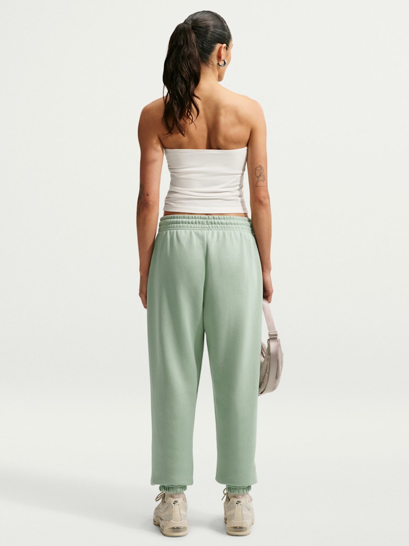 Cal�as Nike Sportswear Phoenix Fleece Oversized High Rise Verdes Para Mulher