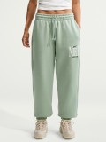 Cal�as Nike Sportswear Phoenix Fleece Oversized High Rise Verdes Para Mulher