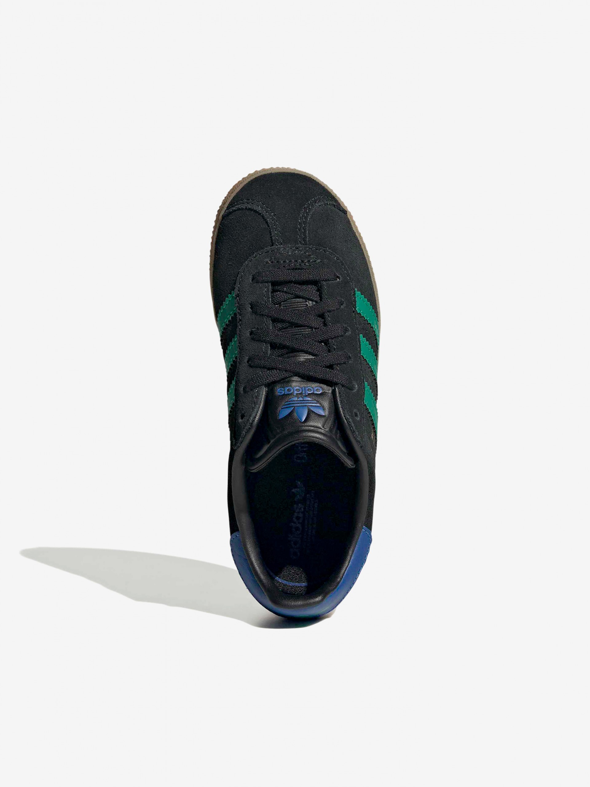 Sapatilhas Adidas Gazelle C Pretas, Azuis e Verdes Em Camurça