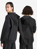 Sudadera con Capucha Adidas Oversized J Negra