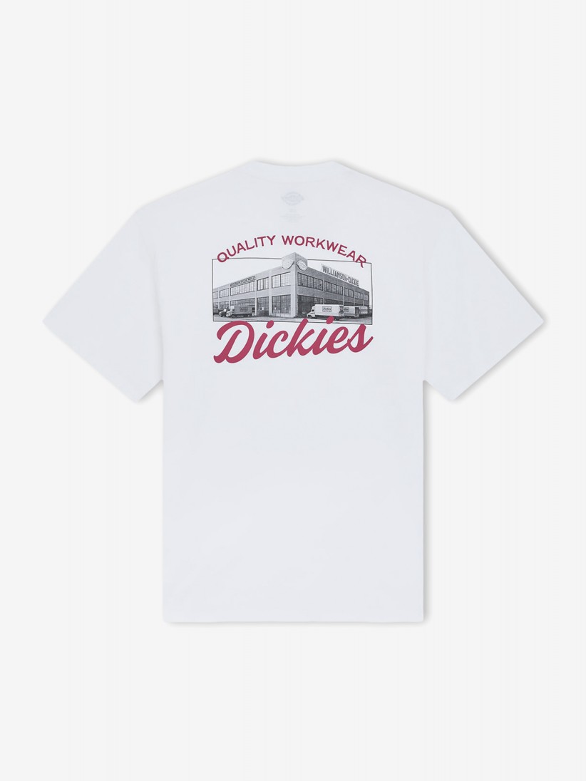 Camiseta Dickies Wellsville Midweight Blanca