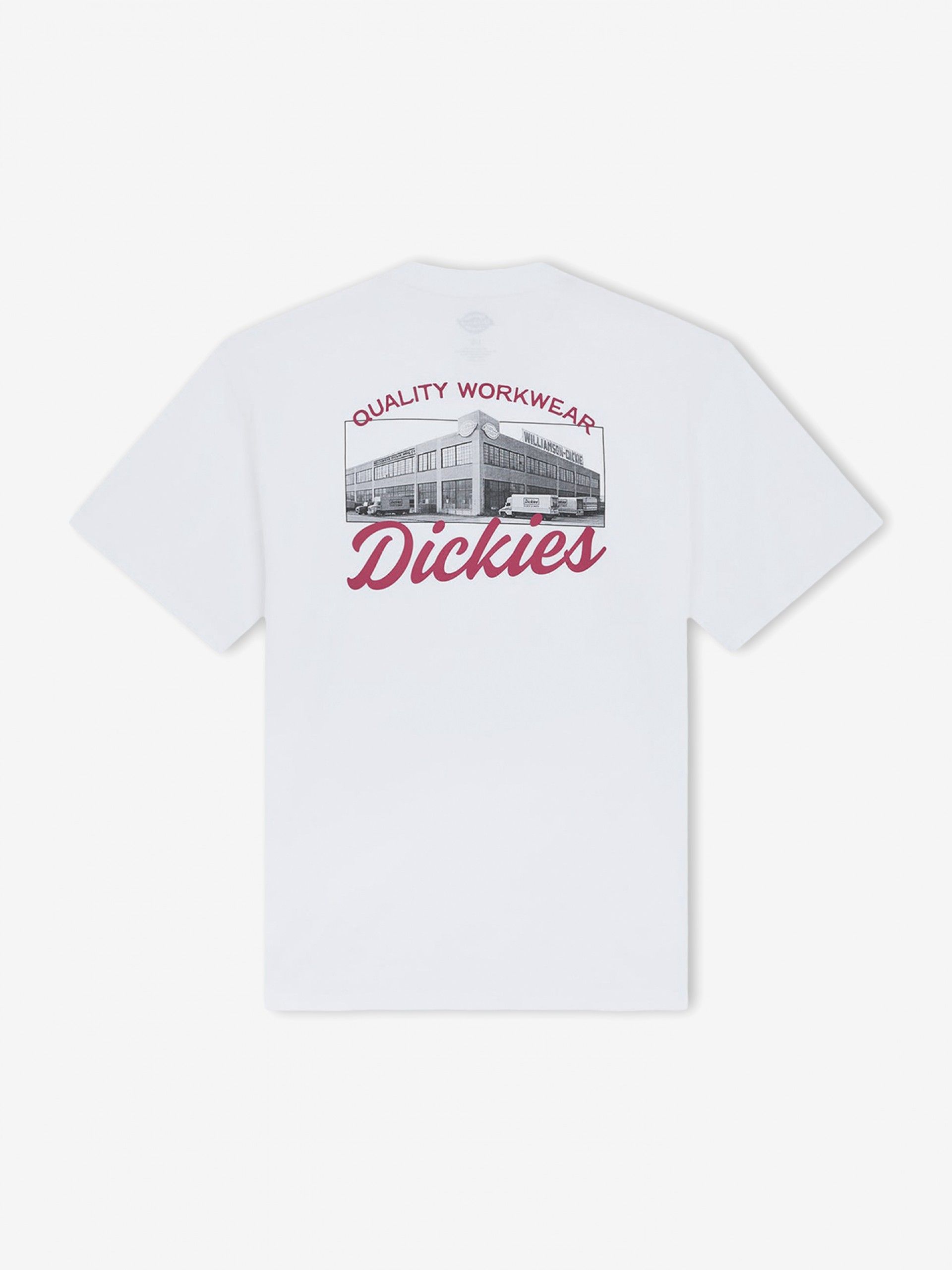 Camiseta Dickies Wellsville Midweight Blanca