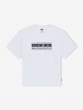 Camiseta Dickies Derby Midweight Blanca