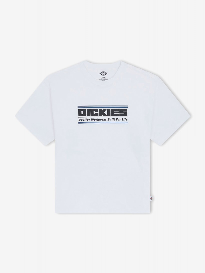 Camiseta Dickies Derby Midweight Blanca