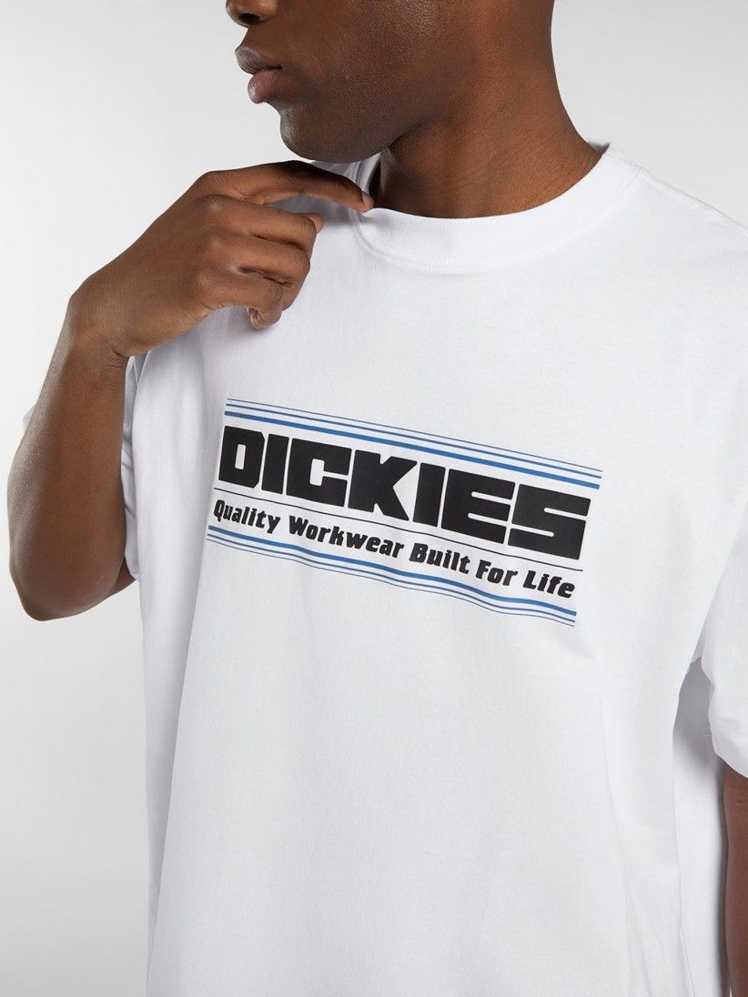Camiseta Dickies Derby Midweight Blanca