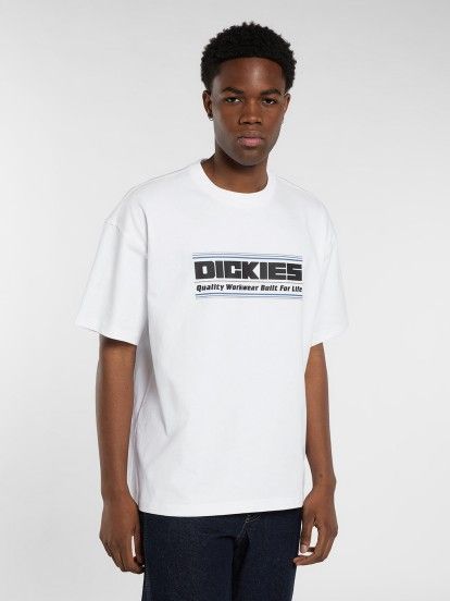 Camiseta Dickies Derby Midweight Blanca