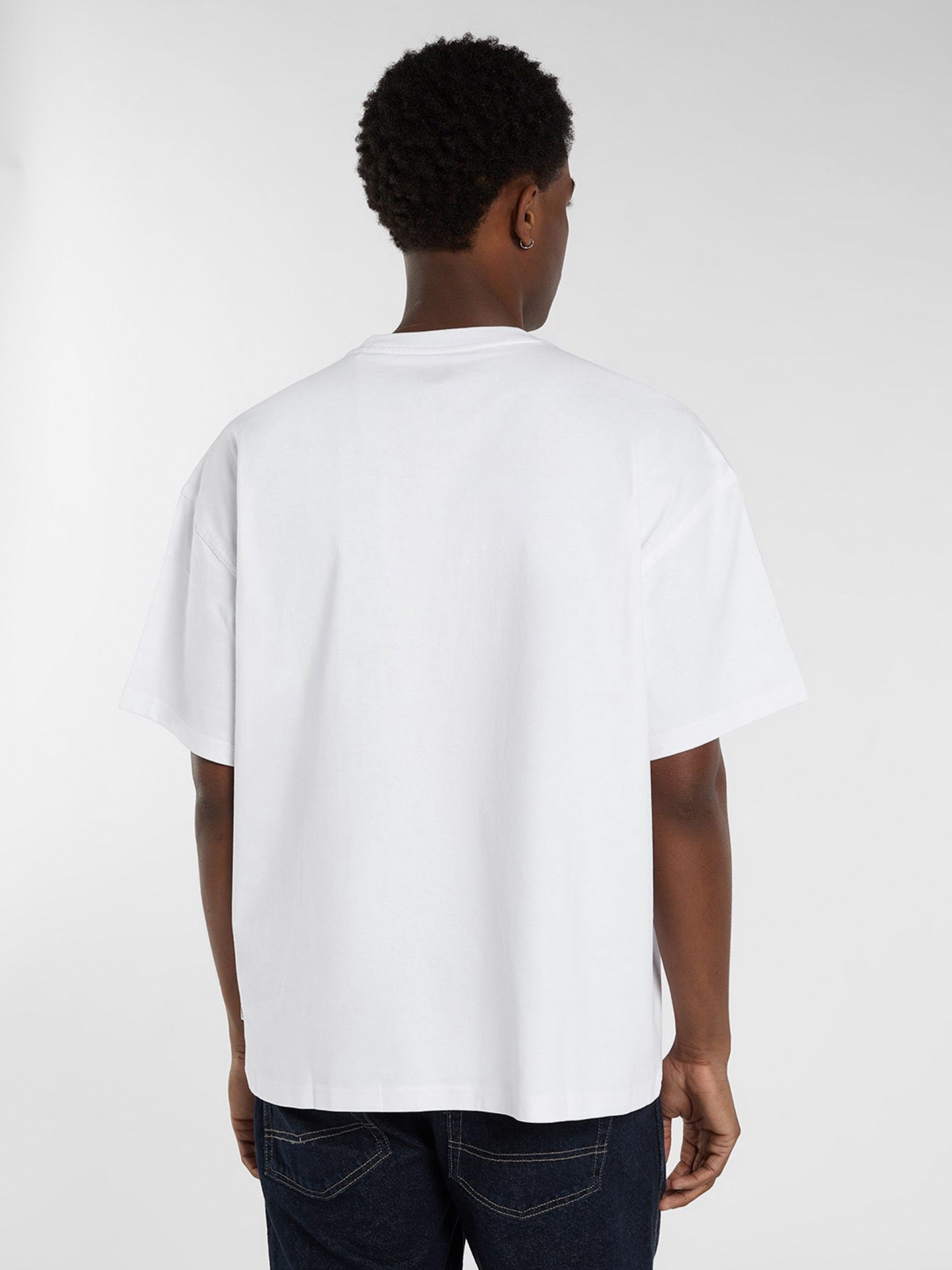 T-shirt Dickies Derby Midweight Branca