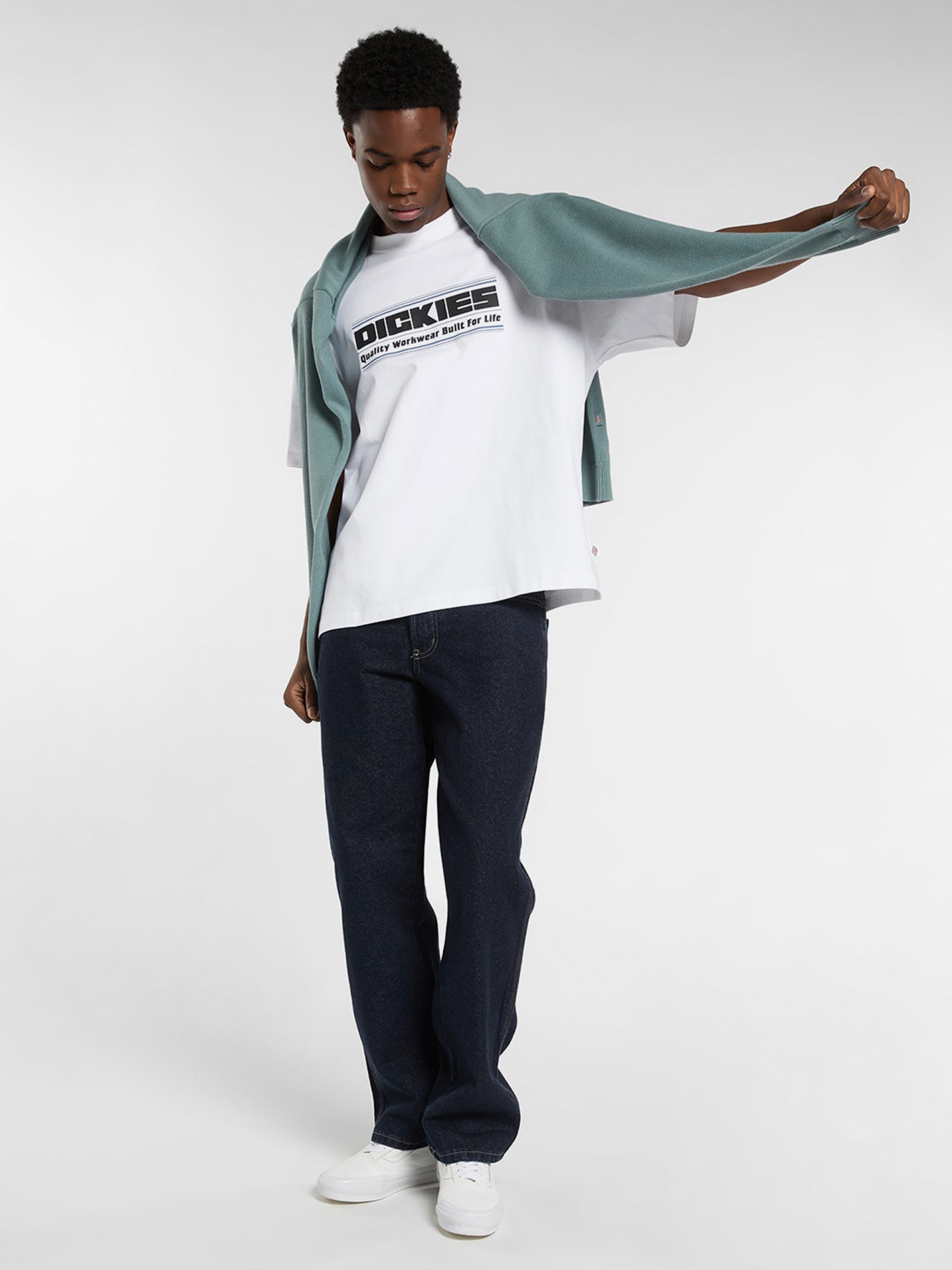 Dickies Derby Midweight White T-shirt