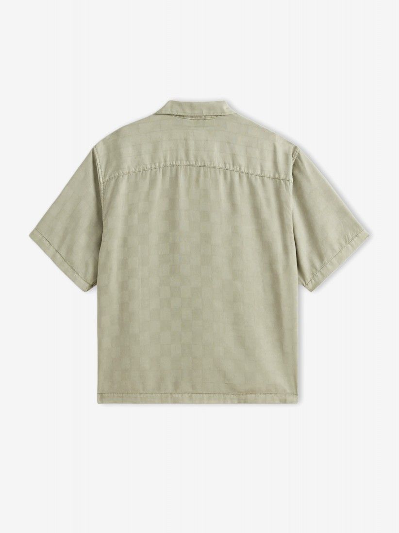 Vans Van Doren Check Soft Camp Green Shirt