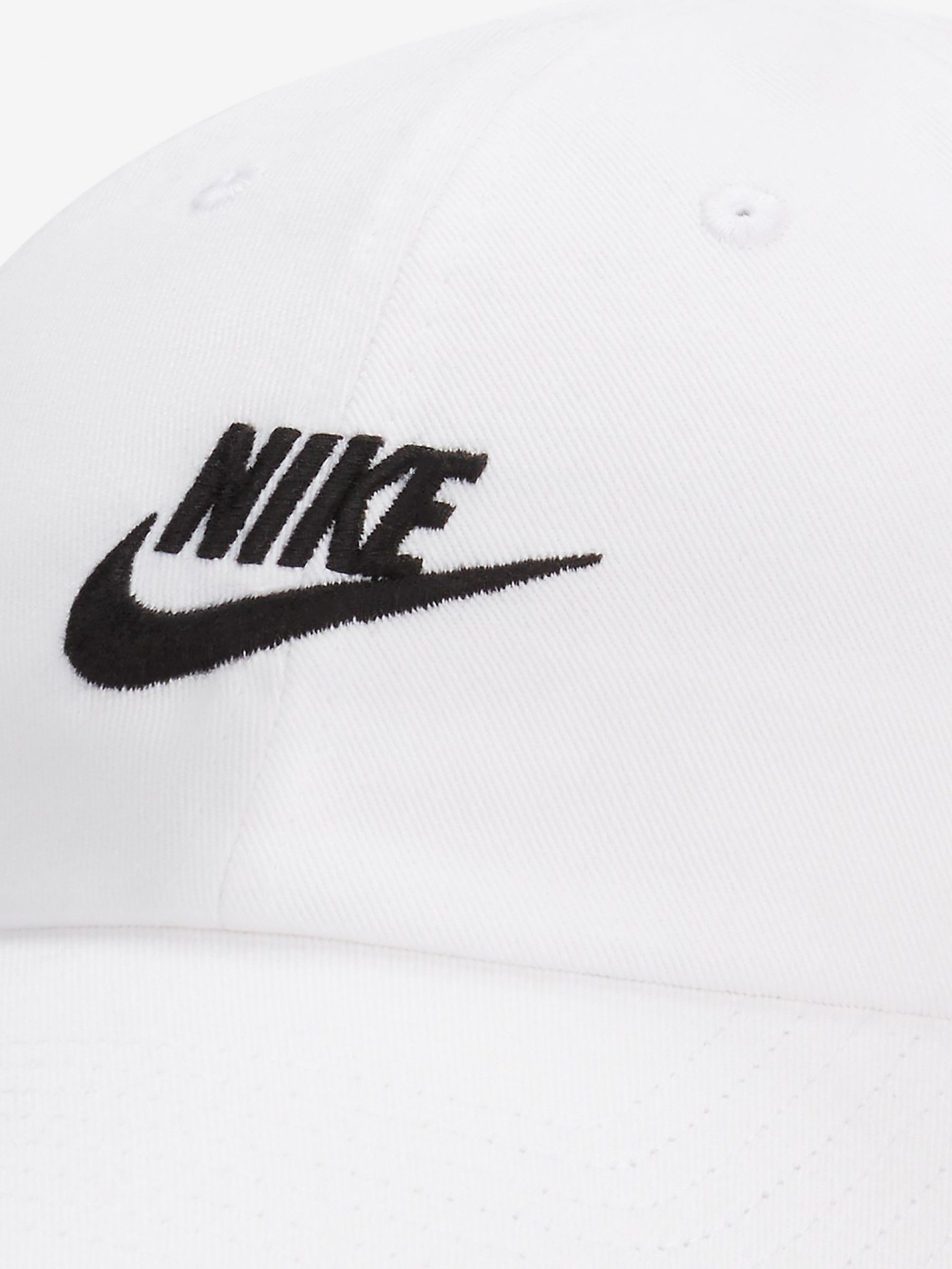 Boné Nike Club Branco Com Efeito Lavado
