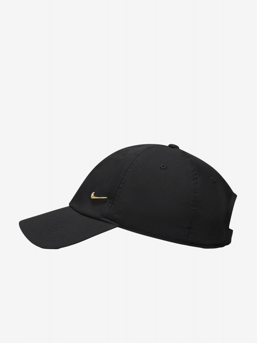 Nike Dri-FIT Club Unstructured Metal Swoosh Black Cap Nike Dri-FIT Club Unstructured Metal Swoosh Black Cap