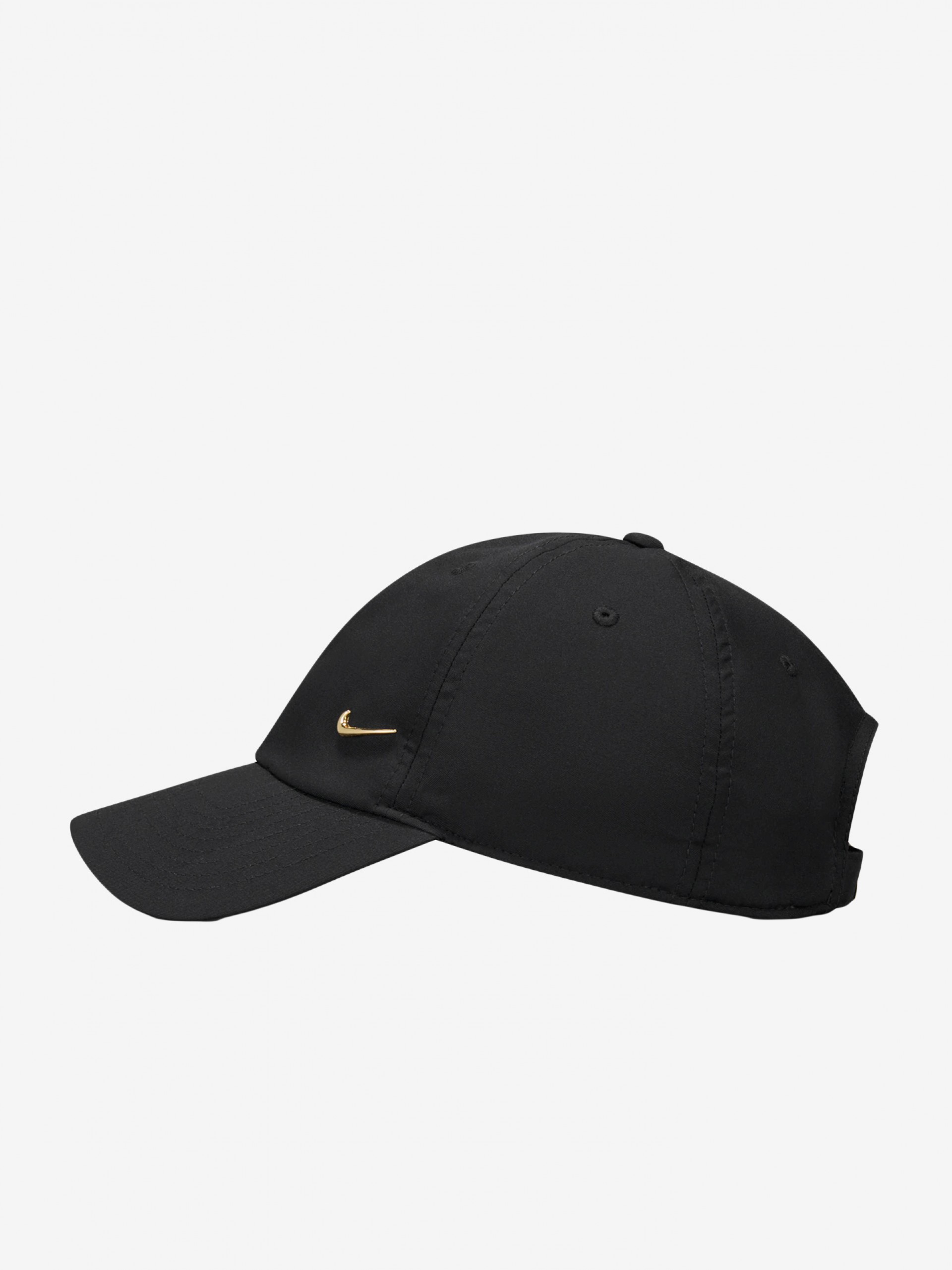 Boné Nike Dri-FIT Club Unstructured Metal Swoosh Preto