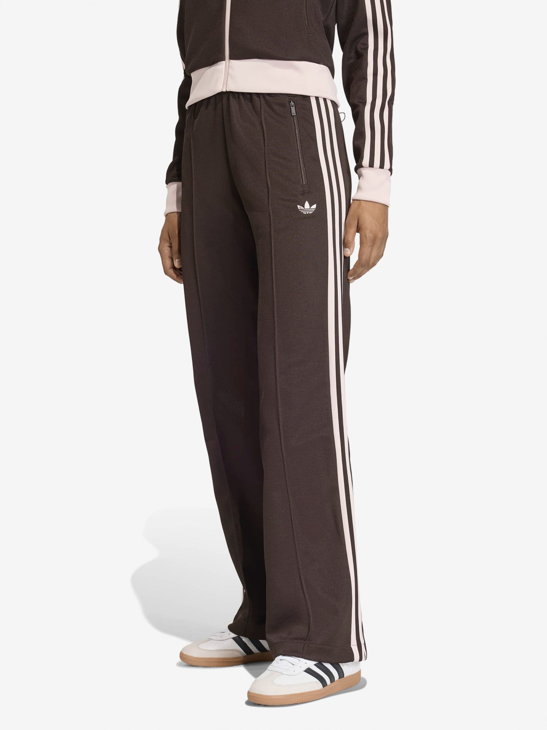 Adidas Classic W Brown and Pink Trousers