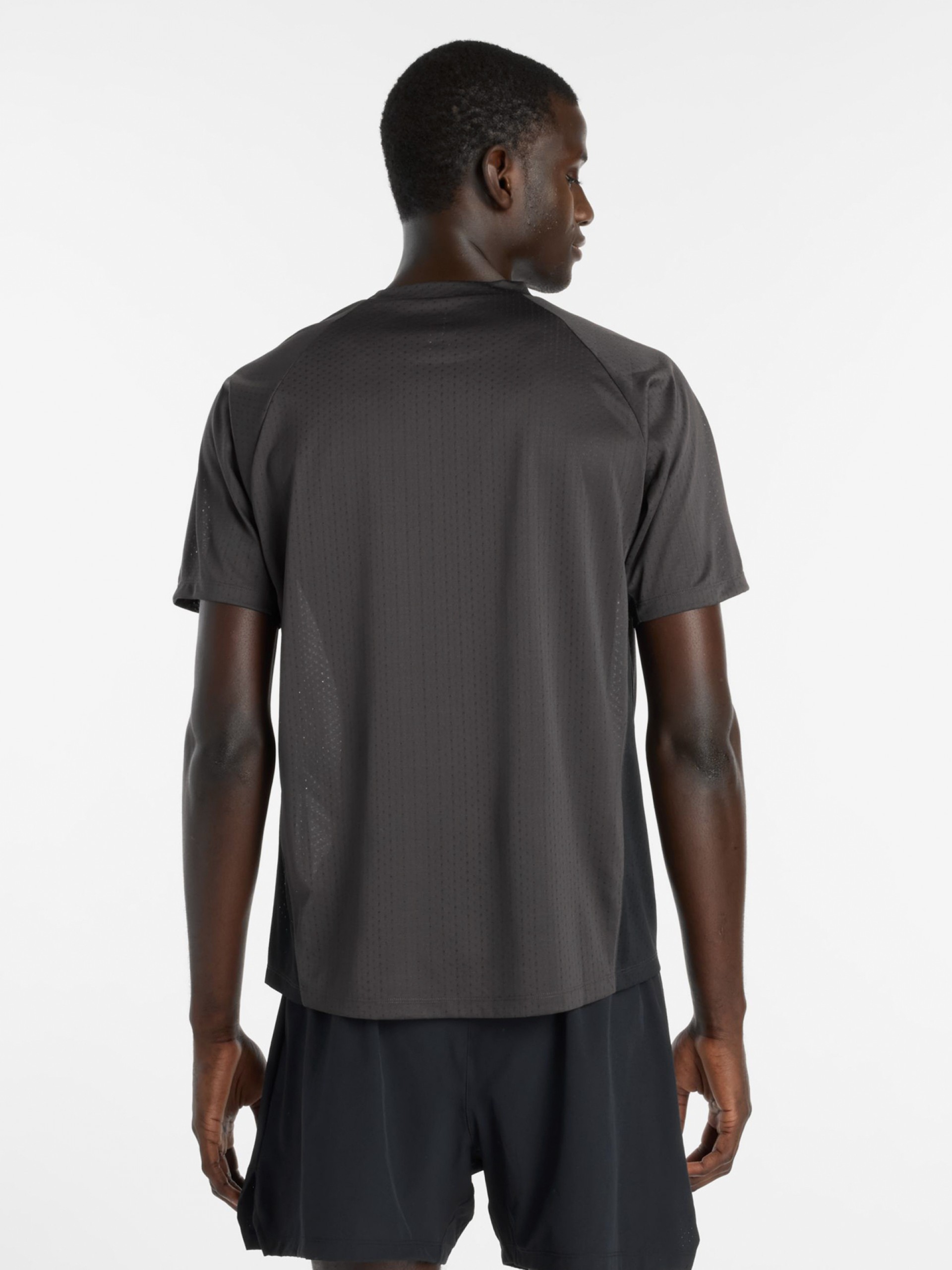 T-shirt de Running New Balance Viz-Tech Run Cinzenta